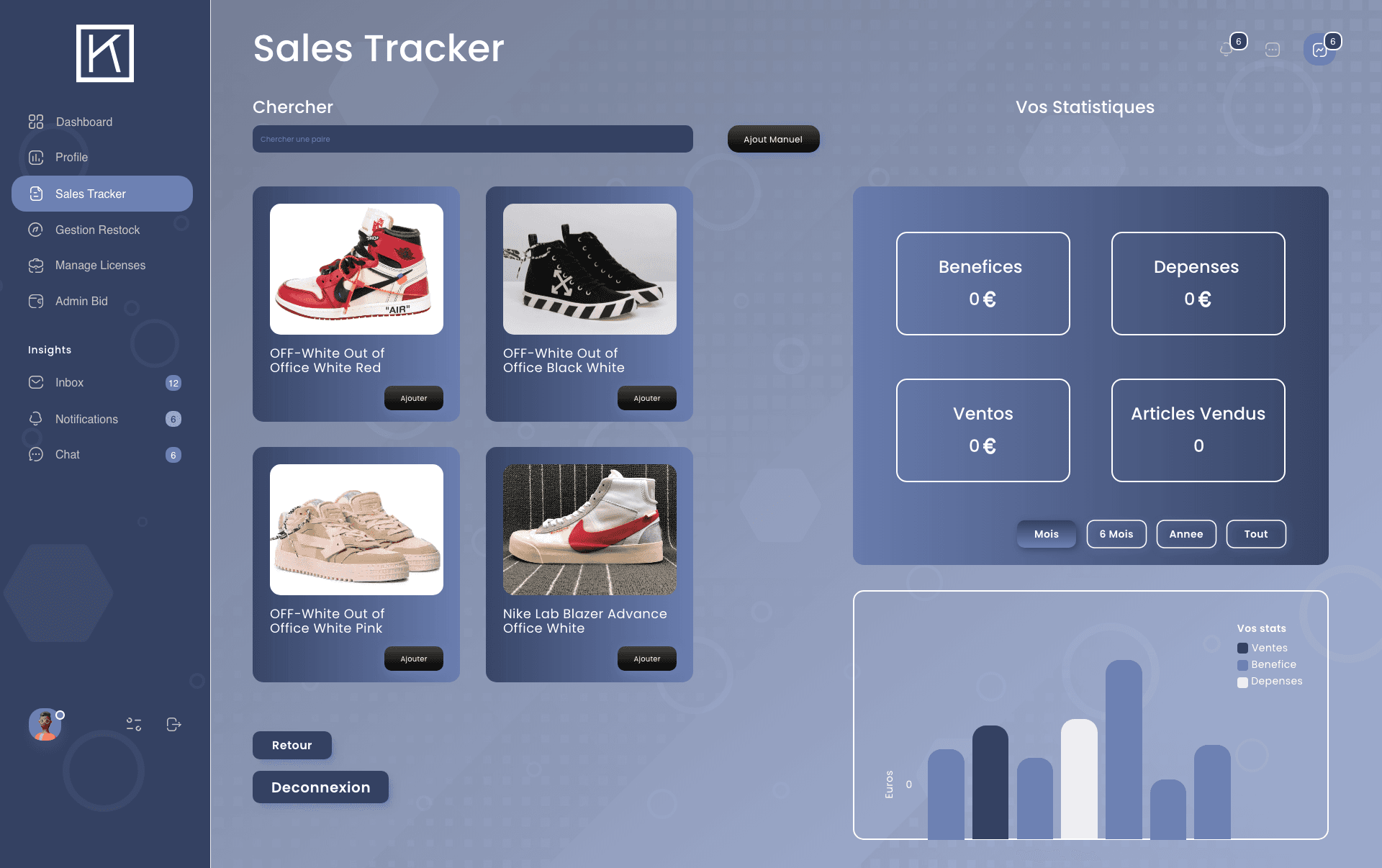 Le Lab - Sales Tracker