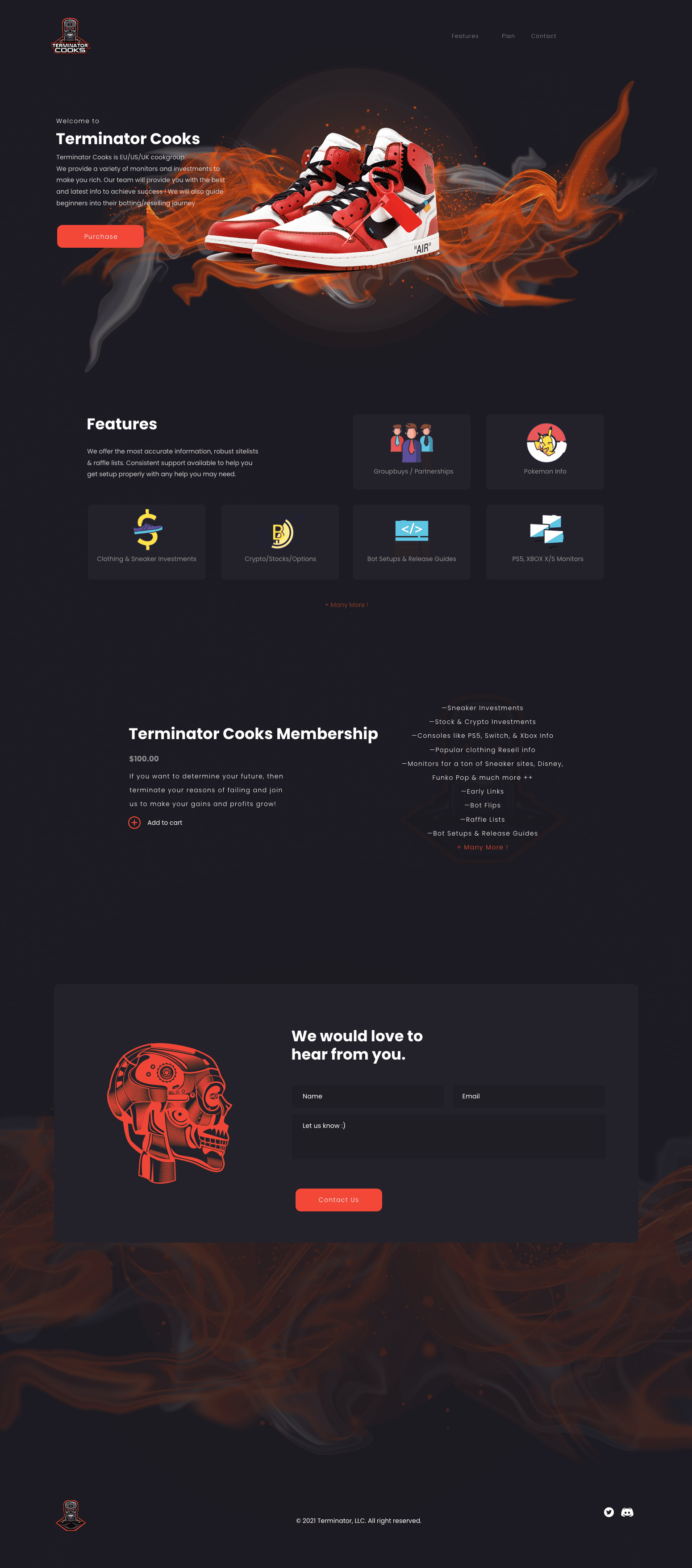 Terminator Cook Group - Alternate